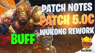 WILD RIFT  Patch 50C Patch Notes  Wukong Rework Huge Item Changes [upl. by Aiahc]