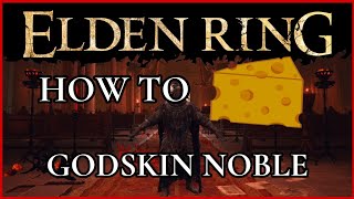 Elden Ring  How to Cheese Godskin Noble at Volcano Manor Boss Fight [upl. by Resneps]