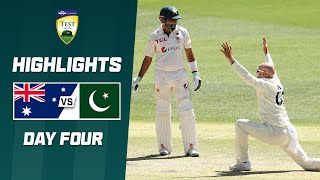 Australia v Pakistan 202324  First Test  Day 4 [upl. by Nylyaj]