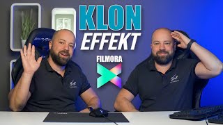 FILMORA X Tutorial Kloneffekt  Zwilling erstellen [upl. by Tebazile]