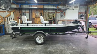 1436 Jon Boat Build For A Buddy Quick Vid [upl. by Golda]