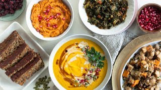 Amazing VEGAN THANKSGIVING Recipes  Easy Entrees amp Sides [upl. by Mraz]