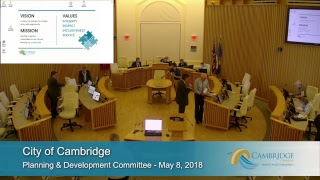 City of Cambridge Planning amp Development Meeting  May 8 2018 [upl. by Kcirde]