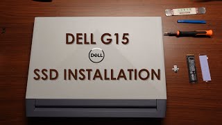 DELL G15 5515 SSD INSTALLATION [upl. by Aisyat787]