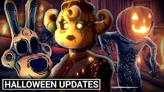 A ton of Bendy Updates dropped for Halloween Bendy The Cage Movie Lone Wolf Updates [upl. by Erret]