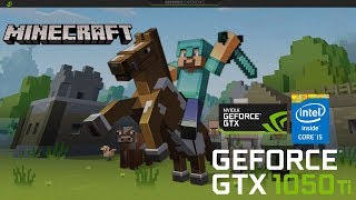 Minecraft GTX 1050 TI 4GB  I5 2400  1080p [upl. by Euphemie239]