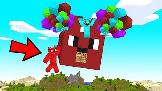 LATAJĄCY DOMEK w Minecraft 🎈😂 [upl. by Randee]