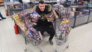 XXL 1000€ Silvester Feuerwerk Einkaufstour am 28122018 🔥  MrPyroManager [upl. by Wight]