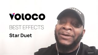 Voloco Best Effects 2 🌟STAR DUET🌟 Voloco Best Settings [upl. by Wynn]