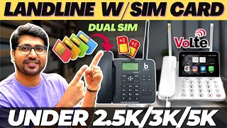 Best Landline Phone With Sim Card⚡Landline Phone With Sim Card⚡Landline Phone With Sim Card In India [upl. by Roux]