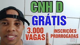 SEST SENAT está dando Habilitação CNH D de graça saiba como se inscrever para ganhar uma vaga [upl. by Sherie]