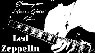 Led Zeppelin Stairway to Heaven Guitar Solo Cover [upl. by Oirretna9]