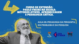 Curso Paulo Freire na Escola Pedagogia da pergunta do problema e da pesquisa [upl. by Lebasiram287]