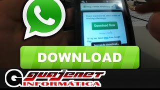 Como instalar Whatsapp sem o PlayStore  Sem enrolação [upl. by Vachill480]