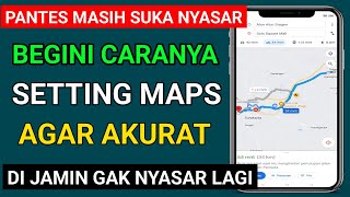 cara menggunakan google maps untuk petunjuk jalan  terbaru [upl. by Serafina]