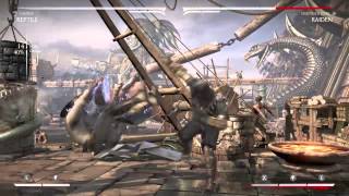 MKX  Reptile 42 Nimble Variation Combo  Mortal Kombat X [upl. by Aldarcy314]