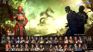 Mortal Kombat 1 Khaos Reigns  Character Select Screen [upl. by Barncard]