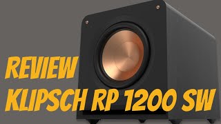 REVIEW KLIPSCH RP 1200 SW [upl. by Erlond964]