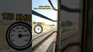 Unbelievable Speed of Indian Railway Super Fast Train [upl. by Akinhoj]