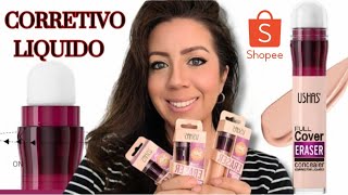 PARECE MAYBELLINE MAS NÃO É CORRETIVO LÍQUIDO BOM E BARATO  SHOPEE 😱 [upl. by Medea]