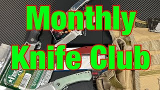 Monthly Knife Club  My current haul  The ultimate box  Tier II amp Onyx special [upl. by Gerianne]