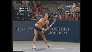 2006 Montreal Last 16 Hingis vs Hantuchova [upl. by Aizirtap]