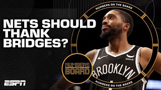 The Nets should THANK Mikal Bridges for requesting a trade 🤔  Numbers on the Board [upl. by Hamlet]