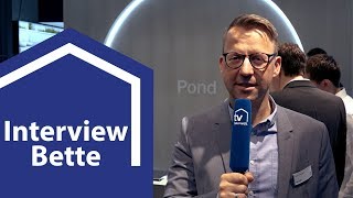 Sven Rensinghoff von Bette erklärt die Badtrends 2019 – bauwelttv [upl. by Clementas]