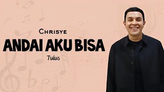 Chrisye  Andai Aku Bisa  cover by Tulus ft Erwin Gutawa 🎶🌹 [upl. by Notgnilliw385]