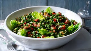 The Best Authentic Lebanese Tabbouleh Salad Recipe You Will Ever Taste tabouleh tabouli [upl. by Naimerej486]