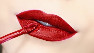 How To Apply Liquid Lipstick Perfectly [upl. by Burlie968]