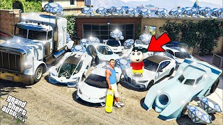 FRANKLIN TOUCHES ANYTHING BECAME DIAMOND IN GTA 5  SHINCHAN IN GTA 5  MrV Gaming [upl. by Kori]