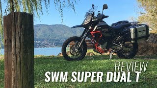 SWM Super Dual T 2017  la prova completa di Motoreetto [upl. by Piks]