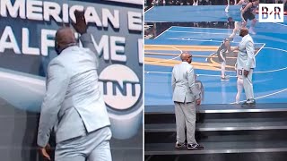 Shaq Broke the Screen After Beating Kenny to the Big Board 😭  Inside the NBA [upl. by Uzzi]