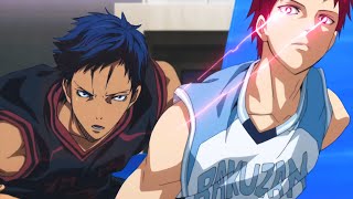 Akashi vs Aomine  Whos Better  Kurokos Basketball 4K UHD [upl. by Schnur]