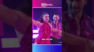 Ilona Maher SET on the Mirrorball Trophy on Dancing With the Stars Season 33 Premiere Nightshorts [upl. by Niltiak235]