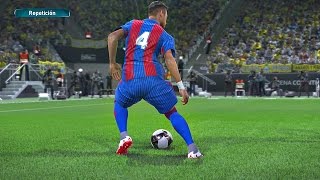 MIS 8 MEJORES GOLES EN PES 2017 [upl. by Adelia265]