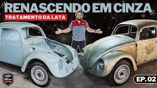 FUSCA 1986 que acabou de SAIR da CABINE DE PINTURA 😱 Resnasceu Ep02 [upl. by Delacourt166]