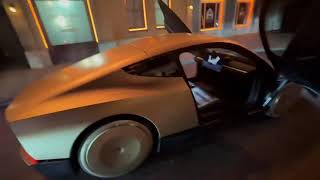 Sat in the Teslas Robotaxi for a Ride robotaxi tesla elonmusk viralvideo hollywoodall [upl. by Kiona56]