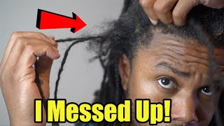 I DESTROYED MY LOCS  My Loc Journey Is Over [upl. by Ahar]