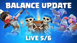 Clash Royale NEW Balance Update ⚖️ May 6th [upl. by Aneekahs489]