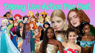 Disney Live Action Fan Cast [upl. by Ndnarb]