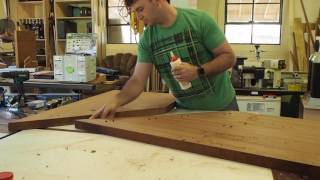 017  Sapele Wooden Countertop Build [upl. by Gollin]