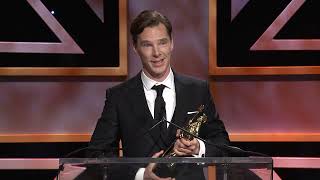 Benedict Cumberbatch FULL SPEECH at BAFTA Awards [upl. by Lotz]