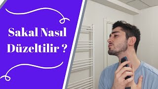 Sakal Nasıl Düzeltilir   Kirli Sakal Modeli Nasıl Yapılır [upl. by Ursala]