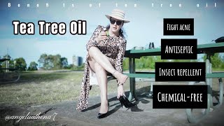 Tea tree oil benefits in style amp heels [upl. by Esinal]