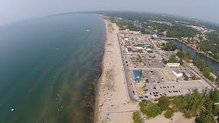 WASAGA BEACH Drone Footage [upl. by Esyak]