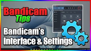 Bandicam Screen Recorder settings and user interface  Official [upl. by Chien]