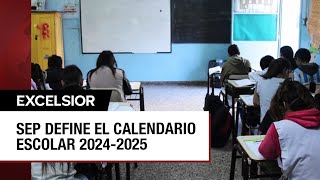 Listo el calendario escolar 20242025 Estos son los días feriados puentes y vacaciones [upl. by Eanaj339]