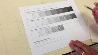 Cross hatching value scale [upl. by Yemane]